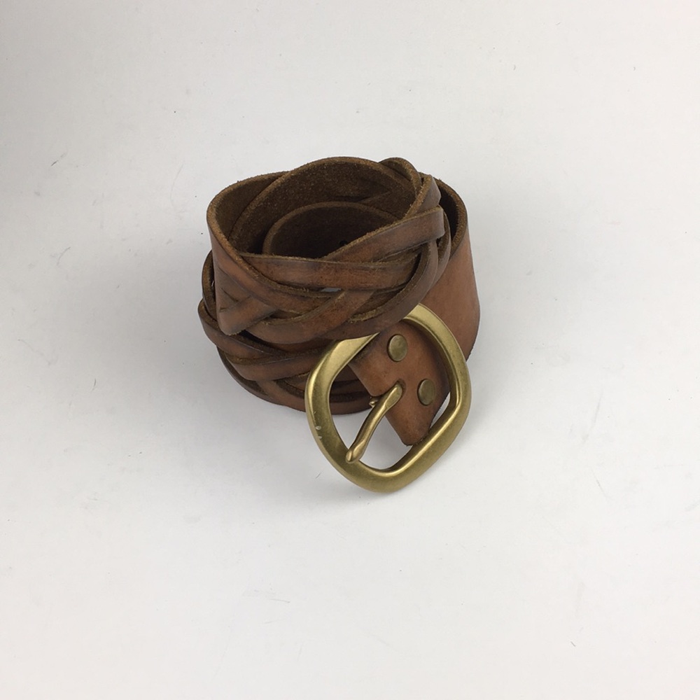 Lucky Brand  Brown Boho  Genuine Leather Belt